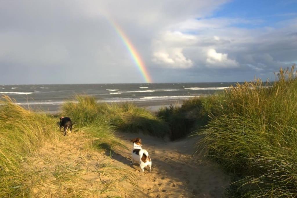 Forestry Cottage. Hot Tub, Open Fire, Dog Friendly Gaywood Exteriér fotografie